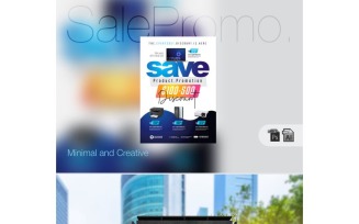 Product Promotion Sale Flyer - Corporate Identity Template