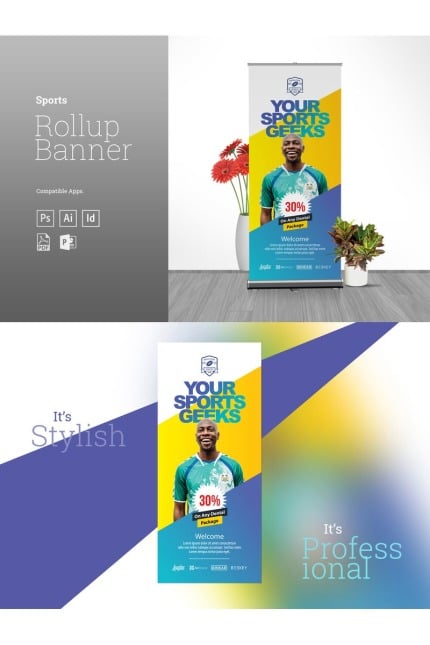 Kit Graphique #98910 Sports Rouleauup Divers Modles Web - Logo template Preview