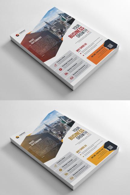 Template #98962 Flyer Corporate Webdesign Template - Logo template Preview