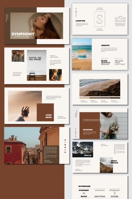 Kit Graphique #98992 Agency Brand Divers Modles Web - Logo template Preview