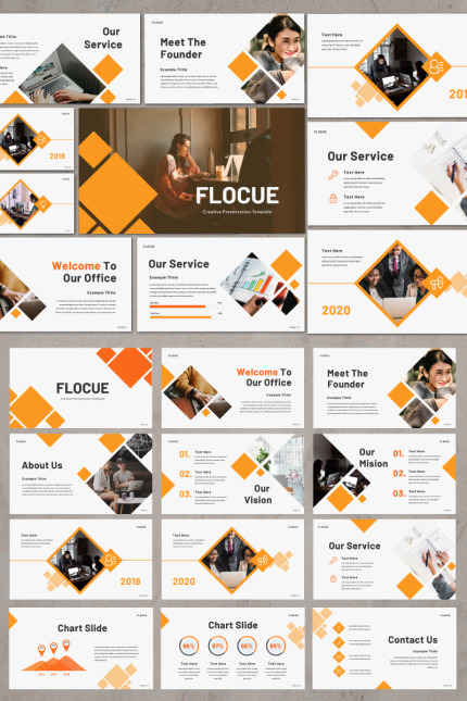 Template #99034 Brand Business Webdesign Template - Logo template Preview