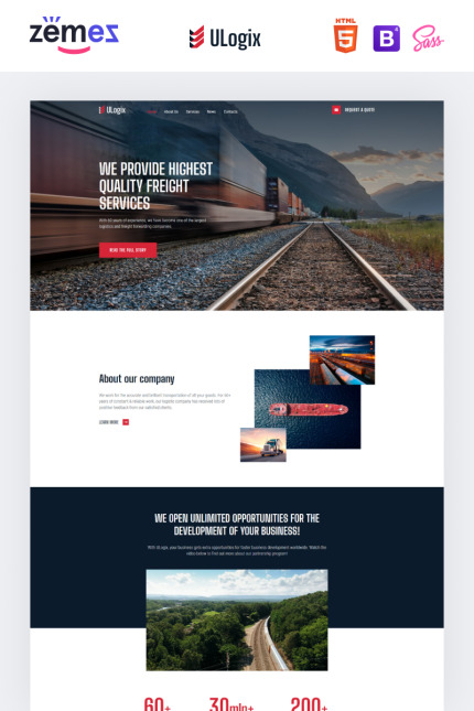 Template #99088 Transport Safety Webdesign Template - Logo template Preview