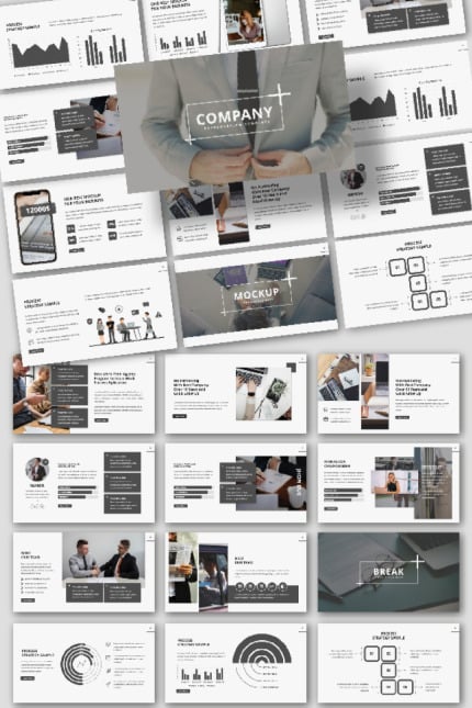 Kit Graphique #99127 Agency Brand Divers Modles Web - Logo template Preview