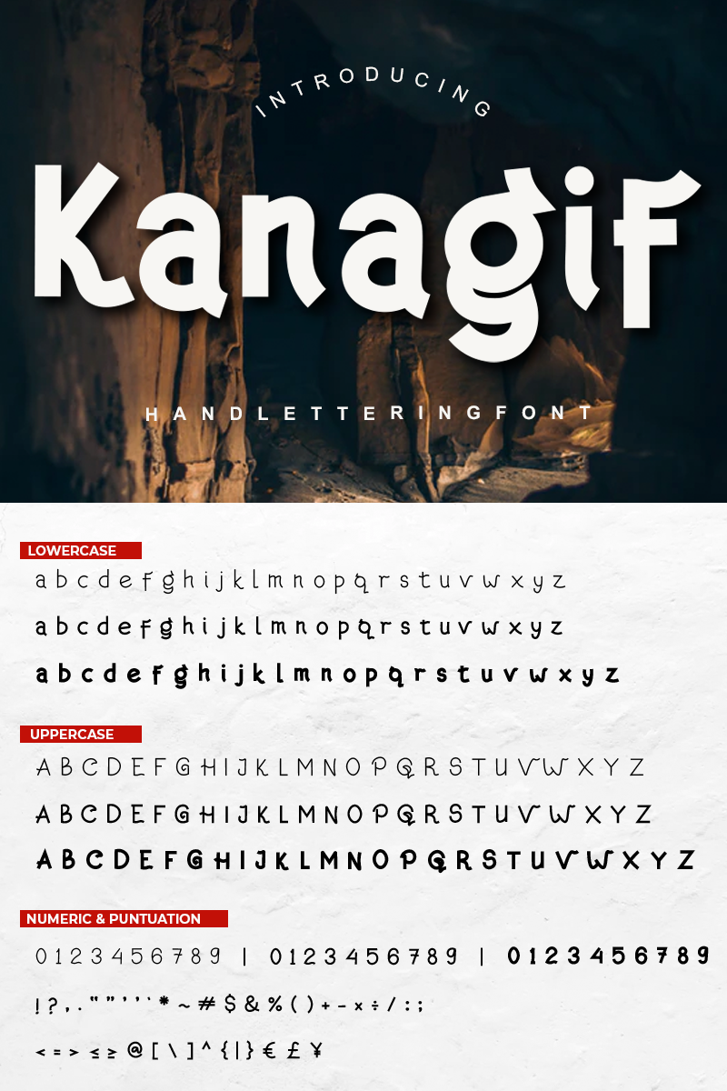 Kanagif Font