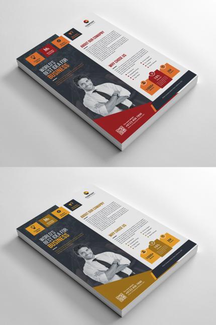 Template #99168 Flyer Corporate Webdesign Template - Logo template Preview