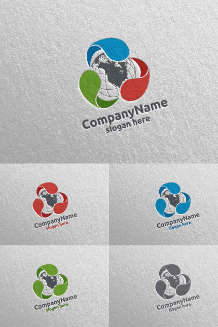 Kit Graphique #99187 Transport Communication Divers Modles Web - Logo template Preview