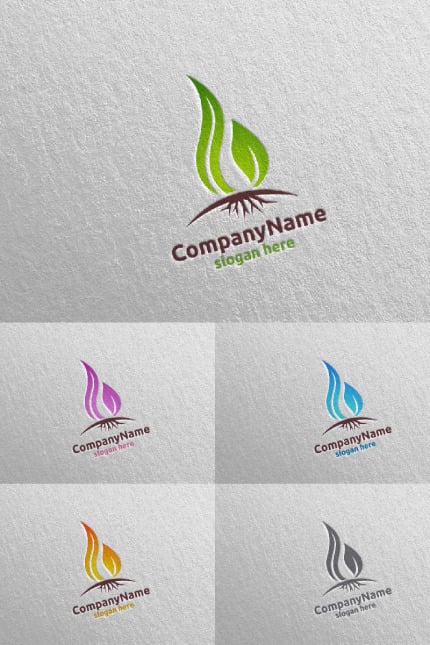 Template #99194 Plumbing Biotechnology Webdesign Template - Logo template Preview