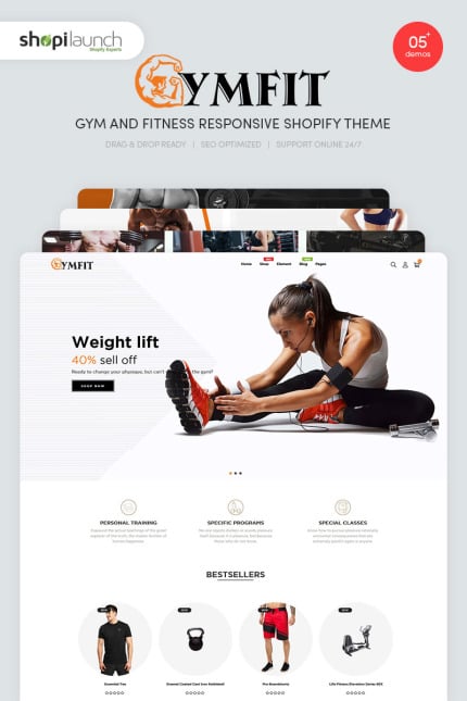 Kit Graphique #99209 Fitness Center Divers Modles Web - Logo template Preview