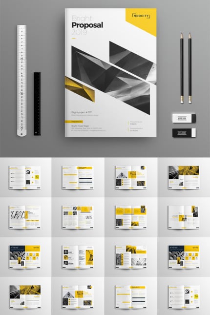 Kit Graphique #99254 Proposition Annual Divers Modles Web - Logo template Preview