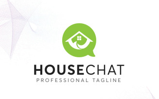 HouseChat Logo Template
