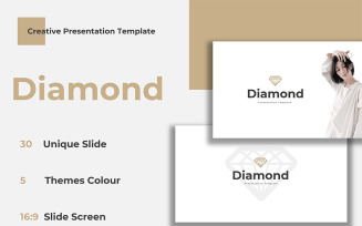 Diamond PowerPoint template