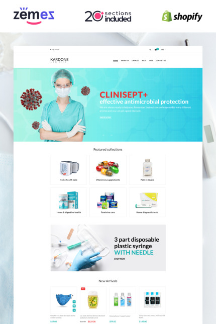 Template #99455 Health Drugs Webdesign Template - Logo template Preview