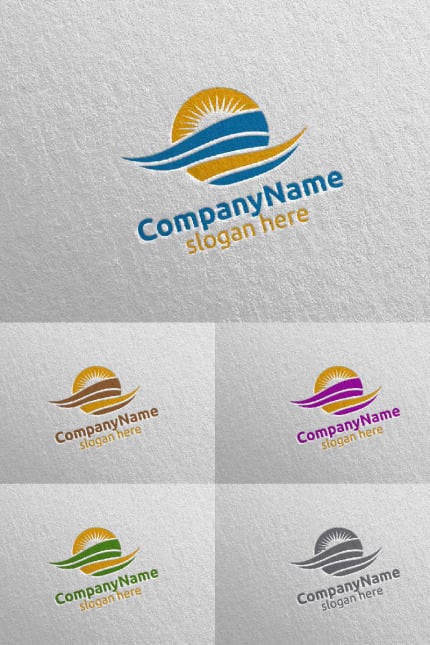 Template #99460 Transportation Ocean Webdesign Template - Logo template Preview