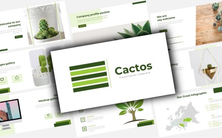 Cactos Creative Business Keynote Template