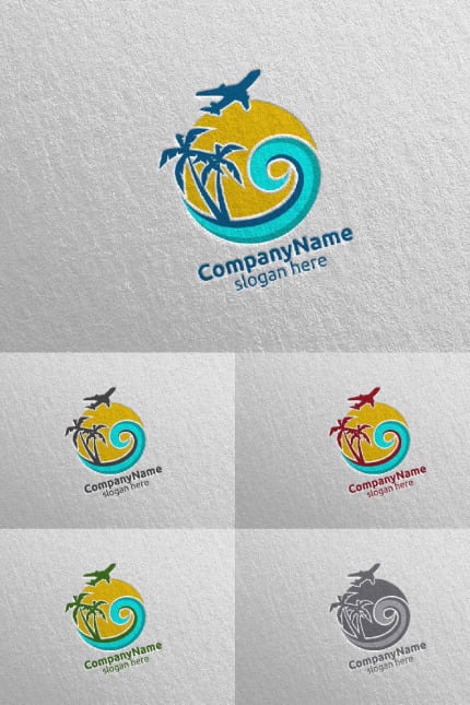 Template #99492 Transportation Ocean Webdesign Template - Logo template Preview
