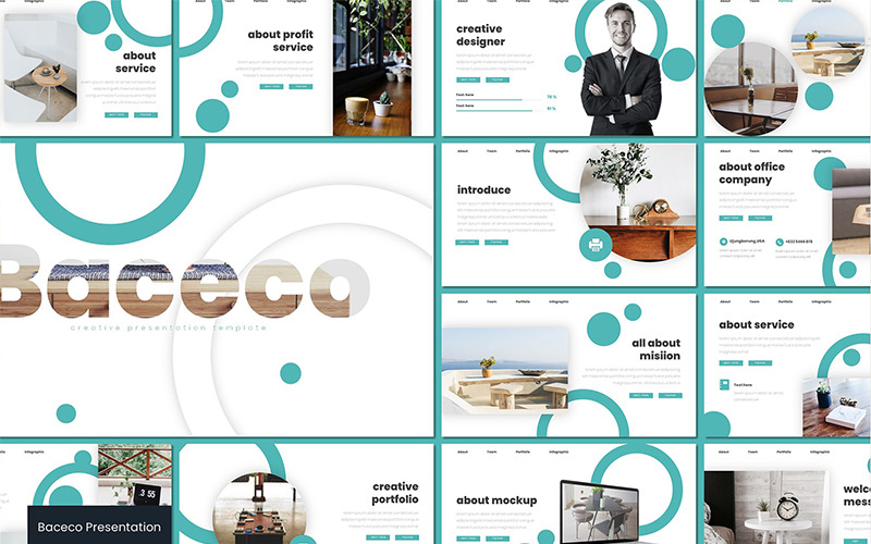 Baceco PowerPoint template PowerPoint Template
