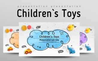 Children's Toys PowerPoint template
