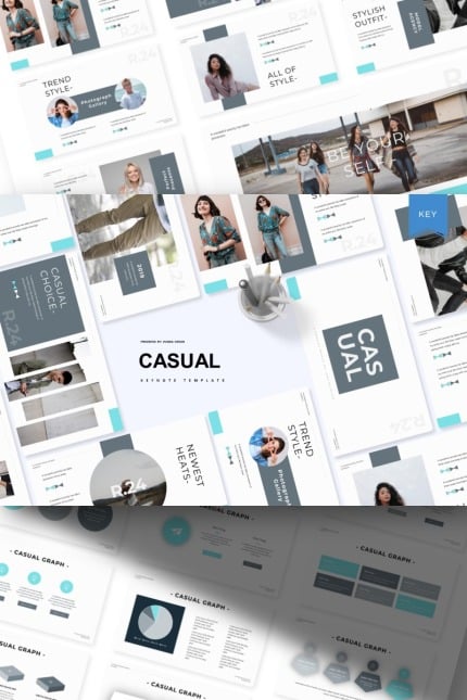 Template #99558 Business Casual Webdesign Template - Logo template Preview
