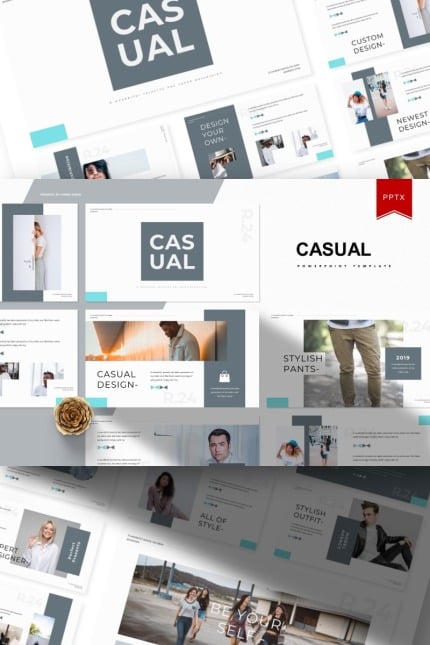 Template #99588 Business Casual Webdesign Template - Logo template Preview