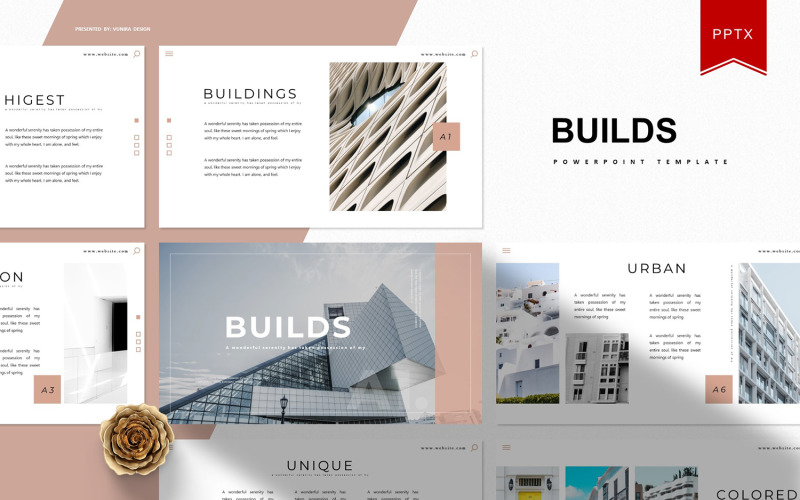 Builds | PowerPoint template PowerPoint Template