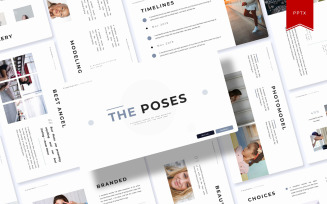 The Poses | PowerPoint template