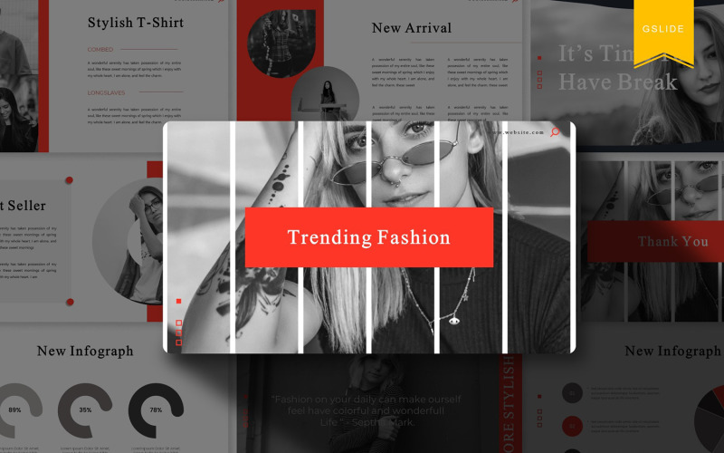Trending Fashion | Google Slides