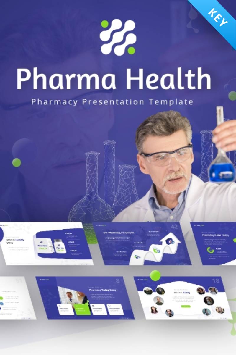 Pharma Health Fully Animated - Keynote template