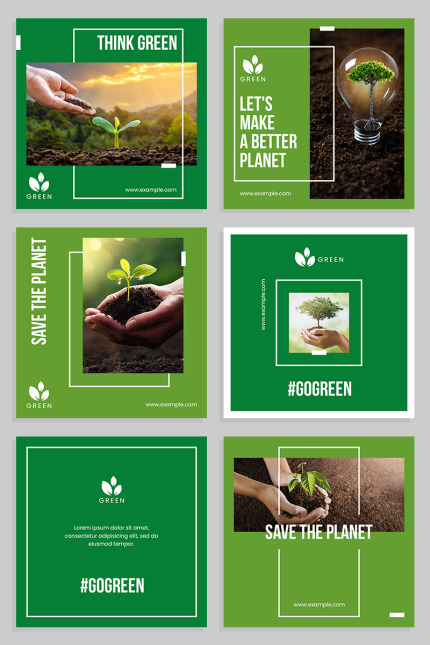Kit Graphique #99623 Environment Social Divers Modles Web - Logo template Preview