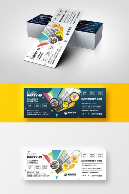 Template #99646 Event Liflet Webdesign Template - Logo template Preview