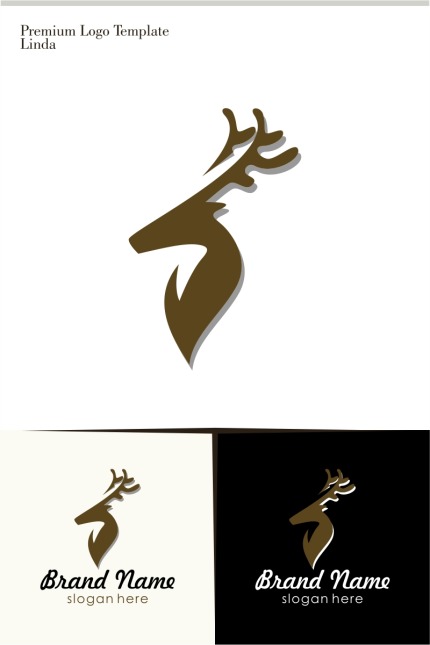 Template #99677 Deer Adventure Webdesign Template - Logo template Preview