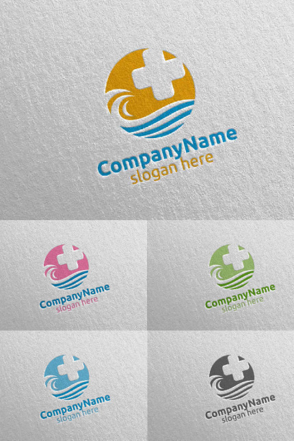 Template #99692 Medicine Emergency Webdesign Template - Logo template Preview