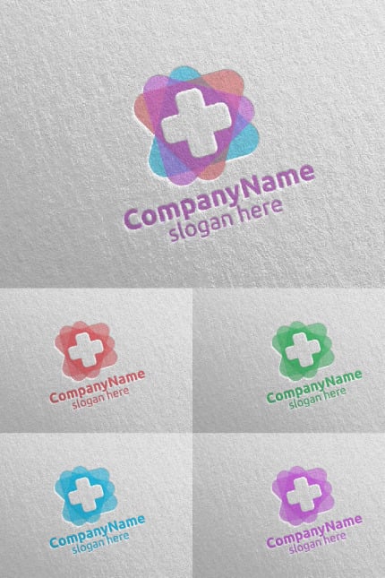 Template #99704 Medicine Emergency Webdesign Template - Logo template Preview