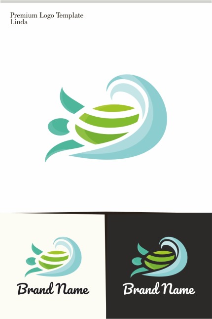 Kit Graphique #99720 Beach Bleu Divers Modles Web - Logo template Preview
