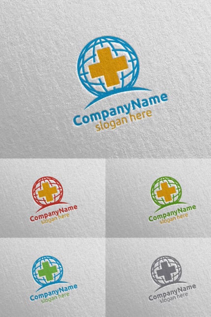 Template #99725 Medicine Emergency Webdesign Template - Logo template Preview