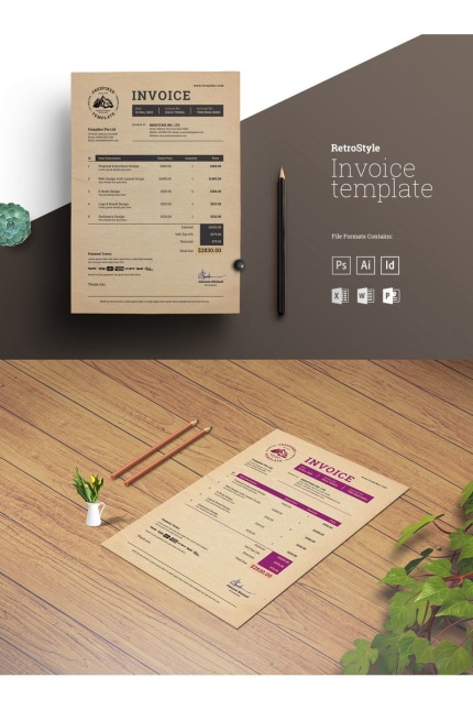 Template #99736 Invoice Cash Webdesign Template - Logo template Preview