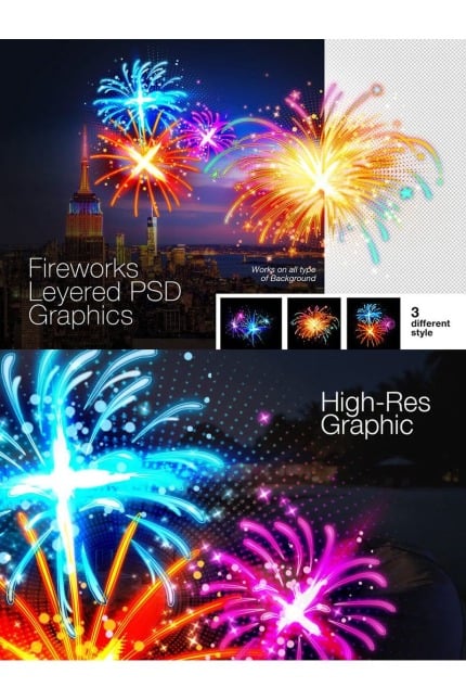 Kit Graphique #99748 Fireworks Fire Divers Modles Web - Logo template Preview