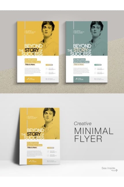 Template #99757 Flyer Design Webdesign Template - Logo template Preview