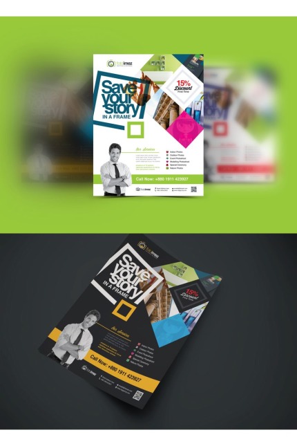 Template #99764 Flyer Photography Webdesign Template - Logo template Preview