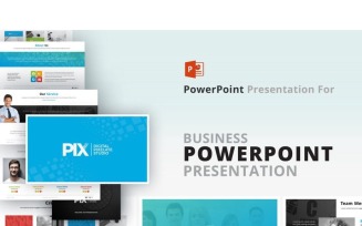 PIX Presentation PowerPoint template