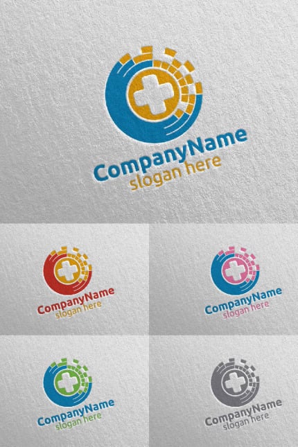 Template #99825 Medicine Emergency Webdesign Template - Logo template Preview