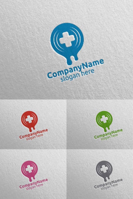 Template #99859 Medicine Emergency Webdesign Template - Logo template Preview