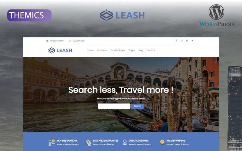 Leash - Tour & Travel Agency №99865