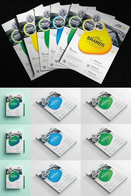 Kit Graphique #99906 Entreprise Prospectus Divers Modles Web - Logo template Preview