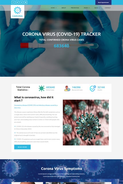 Kit Graphique #99908 Corona Virus Web Design - Logo template Preview