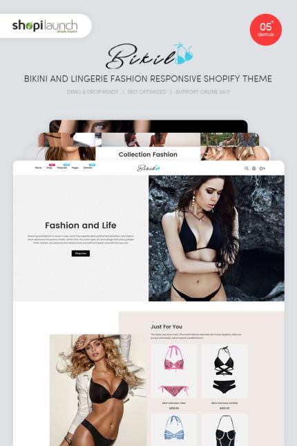 Kit Graphique #99910 Bikini Nage Divers Modles Web - Logo template Preview
