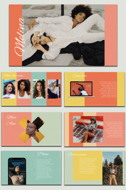 Template #99925 Presentation Apple Webdesign Template - Logo template Preview