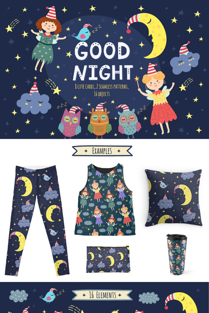 Template #99934 Night Sweet Webdesign Template - Logo template Preview