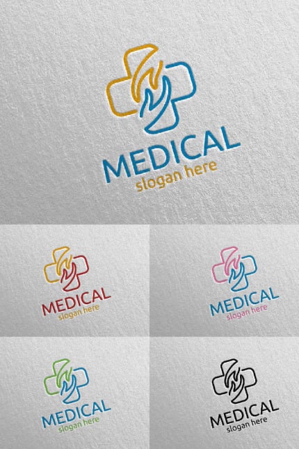 Template #99950 Medicine Emergency Webdesign Template - Logo template Preview