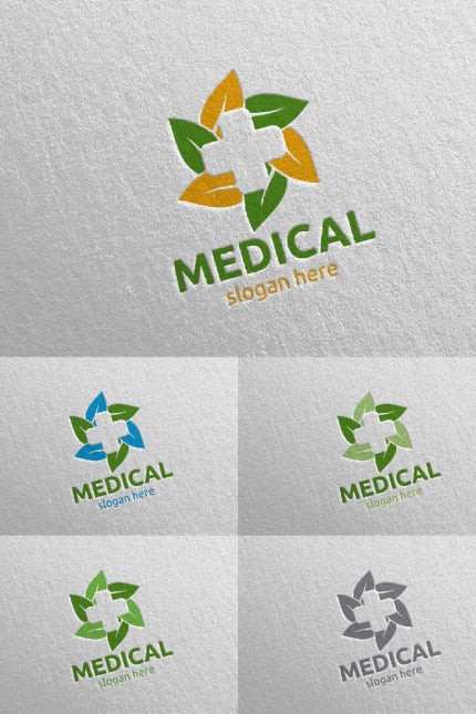 Template #99952 Medicine Emergency Webdesign Template - Logo template Preview