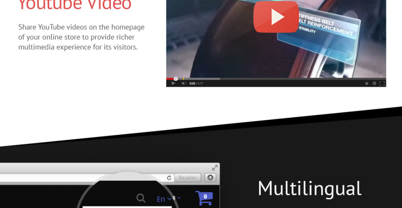 Шаблон OpenCart для автомобильных шин - Features Image 18